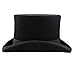 Ztl 100% Wool Victorian Mad Hatter Top Hat Vivi Magic Hat Performing Cap
