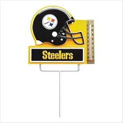 NFL Thermometer Garden Stake - Pittsburgh Steelers