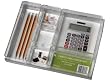 6 Piece Polycarbonate Desk Organizer Set (2.75"H x 12"W x 9"D)