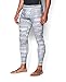 Under Armour Men's HeatGear Armour Printed Compression Leggings, Steel (036)/Black, Large