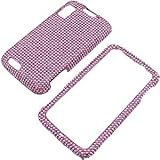 Rhinestones Protector Case for Motorola Atrix 4G MB860, Pink Full Diamond