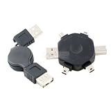 Topzone 6-IN-1 USB Connectivity Saucer Converter Adapter
