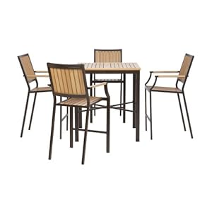 Santa Rosa 5 Piece Bar Height Set Five Piece Best Price Patio