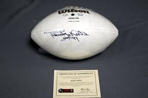 Randy White Signed Official Wilson Football Cowboys Pro Football HOF COA
