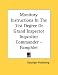 Monitory Instructions In The 31st Degree Or Grand Inspector Inquisitor Commander - Pa...