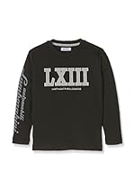 Automobili Lamborghini Camiseta Manga Larga (Negro)