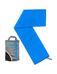 Sports: Travel Towel - Ultralight & Extra Large (30" x 50") - Comes With Built-in Hook & Carrying Case - Perfect As Backpacking Towel, Camping Towel, Hiking Towel, Gym Towel, Yoga Towel - TravelMore