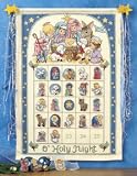 O' Holy Night Advent Calendar Counted Cross Stitch Kit 14