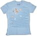 Fruits Basket Stripes Blue Baby Doll T-Shirt - Medium