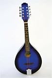 Crescent High Gloss Blue Mandolin