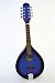 Musical Instruments : Crescent High Gloss Blue Mandolin