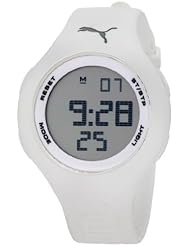PUMA Unisex PU910801010 Loop White Digital Watch