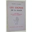 Les lignes de la main in-8� br. 188 pp.