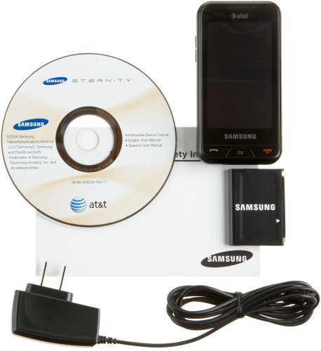 Samsung Eternity a867 Phone, Black (AT&T)