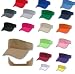 Blank Apparel Plain Blank Visors Caps
