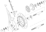 Vollachse für SRAM 