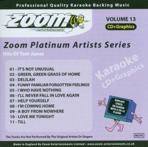 CD-Charts  Music : Zoom Karaoke CD+G - Platinum Artists 13: Tom Jones