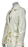 Ralph Lauren Womens Linen Cream Coat in X-Small