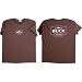 Buck Knives 6936 XX-Large Chocolate Brown Women's T-Shirt with 100% Preshrunk Cotton Construction