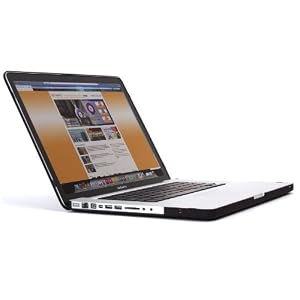 Speck Products See Thru Satin Soft Touch Hard Shell Case for Pro 15-inch MacBook Aluminum Unibody/Black Keyboard (Black)