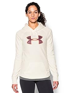 Under Armour Women's UA Storm Armour® Fleece Big Logo Hoodie Large Ivory