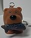 ALASKA POOPING BROWN BEAR Squeeze Me Key Chain