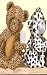 Animal Print Teddy Bears Decorative Switchplate Cover