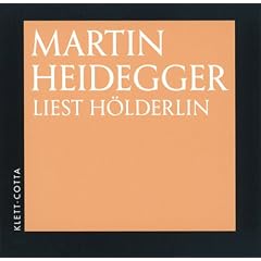 Martin Heidegger liest H�lderlin. CD