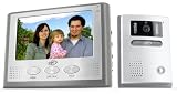 SVAT VIS300-7M2 Hands Free 2-Wire Color Video Intercom System with 7" LCD Monitor and Night Vision Security Camera