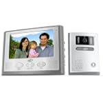SVAT VIS300-7M2 Hands Free 2-Wire Color Video Intercom System with 7" LCD Monitor and Night Vision Security Camera