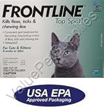 FRONTLINE Top Spot Cat Flea Control Green 6 Month