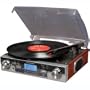 Crosley Radio CR6007A-MA Recording Tech Turntable (Mahogany)