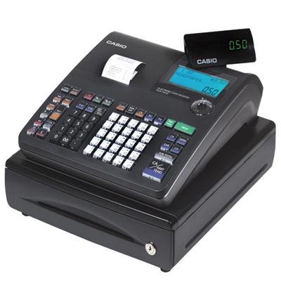 Casio PCR-T470 25-Department Cash Register with Thermal Printer (Black)