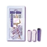 Purple Miti-Mite 2 1/2 Inch Massager With Two Stretchy Sleeves
