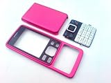 KMS - OEM Nokia 6300 Style-up Housing Keyboard Fascia cover for the 6300 - NEW HOT PINK