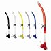 Mares Hydrex Flex Snorkel for Scuba Diving & Snorkeling. Colour Blue