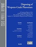 Disposing of weapons-grade plutonium : a consensus report of the CSIS Senior Policy Panel on the Safe, Timely, and Effective Disposition of Surplus U.S. and Russian Weapons-Grade Plutonium