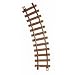 G Scale Plastic Curve Track Single Piece