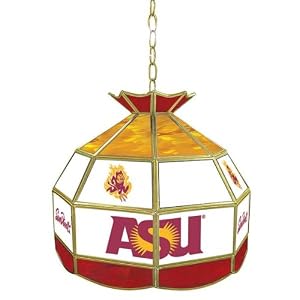 Arizona State University 16 Stained Glass Tiffany Lamp