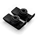 Top Glides TuffSki Walker Ski Glides One Pair (Black)