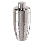 Art Deco Hammered Martini Shaker