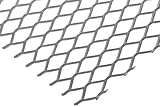 Aluminum 3003 Expanded Metal Raised Sheet, 1.2" LWD Diamond Openings,  0.081" Thick,  60% Open Area,  48" Width,  48" Length