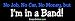 No job, no car, no money but I'm in a band! - funny bumper stickers (Medium 10x2.8 in...