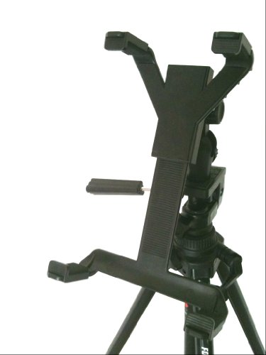 iShot® Mounts -- 1/4-20 Tripod Mount - Adapter - Holder - Attachment for ePad Coby Kyros MID7012-4G HP Slate Dx Fire Universal Wireless Reading Device Kindle - Fits Any Tablet From 5.75-10 - Made in the U.s.a. - Free Window Mount Included - NEW Tripod Mount Accessory