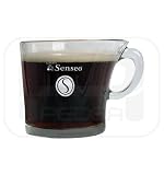 Produkt-Bild: Originale Senseo Glasbecher mit 340ml Fassungsverm&ouml;gen f&uuml;r 2 Tassen Kaffee