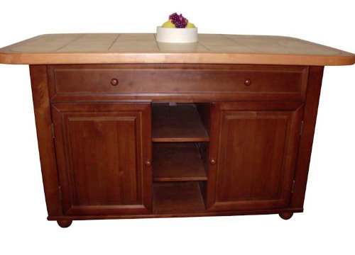 Tile Top Kitchen Island