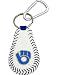 Milwaukee Brewers Retro Baseball Keychain