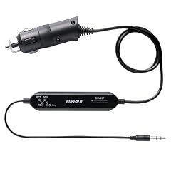 バッファローコクヨサプライ BUFFALO FMトランスミッター miniプラグ スイッチ式 低ノイズ設計 ブラック BSFM11BK