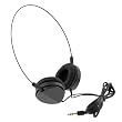 GTMax Black 3.5mm Stereo Headset for Microsoft Zune HD / Zune 120GB / Zune 16GB / Zune 80GB / Zune 4GB 8GB / Zune 30GB