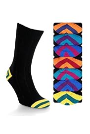 7 Pairs of Cotton Rich Freshfeet Stripe Socks with Silver Technology